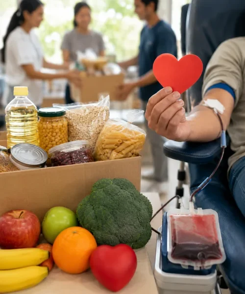 Food and Blood Drive (1)
